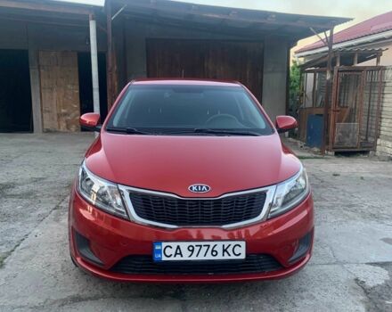 Красный Киа Рио, объемом двигателя 1.4 л и пробегом 123 тыс. км за 8308 $, фото 1 на Automoto.ua