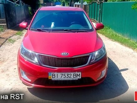 Красный Киа Рио, объемом двигателя 1.6 л и пробегом 28 тыс. км за 8200 $, фото 1 на Automoto.ua