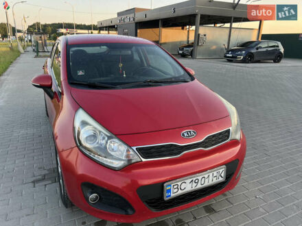 Киа Рио 2012 в Львове на Automoto.ua Красный Киа Рио, объемом двигателя 1.1 л и пробегом 203 тыс. км за 6300 $, фото 1 на Automoto.ua