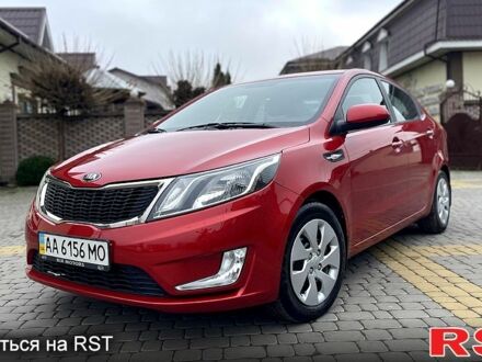 Красный Киа Рио, объемом двигателя 1.6 л и пробегом 113 тыс. км за 9500 $, фото 1 на Automoto.ua