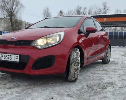 Красный Киа Рио, объемом двигателя 1.12 л и пробегом 97 тыс. км за 6700 $, фото 1 на Automoto.ua