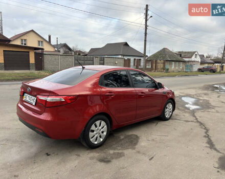Красный Киа Рио, объемом двигателя 1.59 л и пробегом 35 тыс. км за 10300 $, фото 1 на Automoto.ua