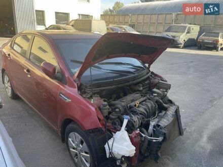Красный Киа Рио, объемом двигателя 1.59 л и пробегом 30 тыс. км за 4500 $, фото 1 на Automoto.ua