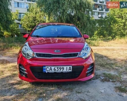 Красный Киа Рио, объемом двигателя 1.4 л и пробегом 66 тыс. км за 11500 $, фото 1 на Automoto.ua