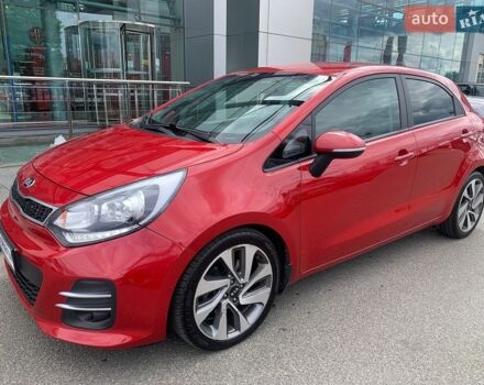 Красный Киа Рио, объемом двигателя 1.4 л и пробегом 64 тыс. км за 11872 $, фото 1 на Automoto.ua