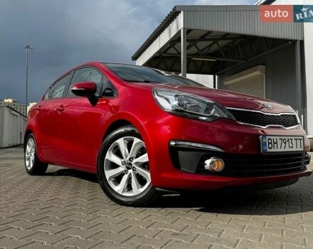 Красный Киа Рио, объемом двигателя 1.4 л и пробегом 84 тыс. км за 13200 $, фото 1 на Automoto.ua