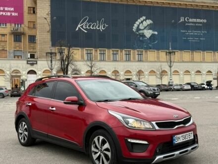Красный Киа Рио, объемом двигателя 1.59 л и пробегом 79 тыс. км за 14500 $, фото 1 на Automoto.ua