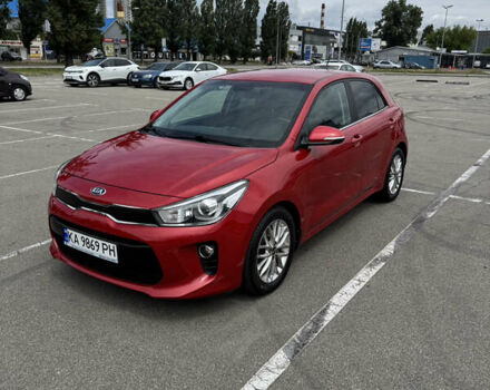 Красный Киа Рио, объемом двигателя 1.37 л и пробегом 39 тыс. км за 15200 $, фото 1 на Automoto.ua