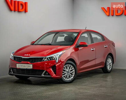 Красный Киа Рио, объемом двигателя 1.6 л и пробегом 56 тыс. км за 15556 $, фото 1 на Automoto.ua