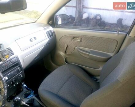 Желтый Киа Рио, объемом двигателя 1.3 л и пробегом 150 тыс. км за 3950 $, фото 9 на Automoto.ua