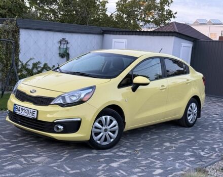 Желтый Киа Рио, объемом двигателя 1.6 л и пробегом 139 тыс. км за 9600 $, фото 1 на Automoto.ua