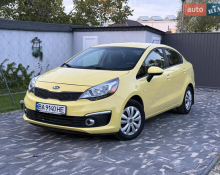 Желтый Киа Рио, объемом двигателя 1.59 л и пробегом 139 тыс. км за 9600 $, фото 1 на Automoto.ua
