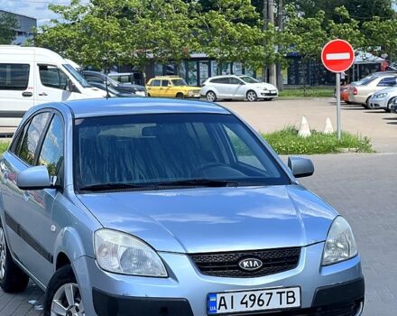 Серый Киа Рио, объемом двигателя 1.4 л и пробегом 220 тыс. км за 6499 $, фото 1 на Automoto.ua