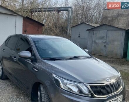 Сірий Кіа Ріо, об'ємом двигуна 1.4 л та пробігом 119 тис. км за 7450 $, фото 2 на Automoto.ua
