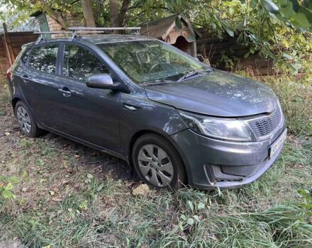 Серый Киа Рио, объемом двигателя 1.4 л и пробегом 205 тыс. км за 4112 $, фото 1 на Automoto.ua