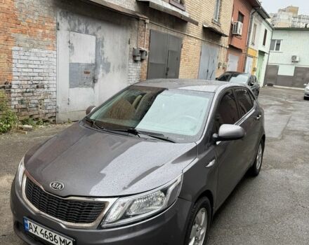 Серый Киа Рио, объемом двигателя 1.4 л и пробегом 170 тыс. км за 6850 $, фото 1 на Automoto.ua