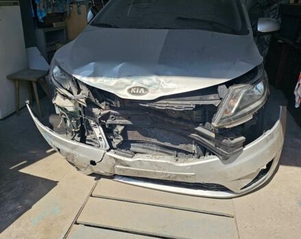 Серый Киа Рио, объемом двигателя 1.4 л и пробегом 103 тыс. км за 3300 $, фото 5 на Automoto.ua