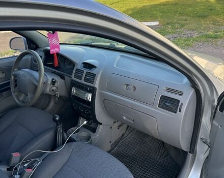 Серый Киа Рио, объемом двигателя 1.3 л и пробегом 180 тыс. км за 2107 $, фото 5 на Automoto.ua