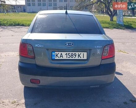 Серый Киа Рио, объемом двигателя 1.5 л и пробегом 290 тыс. км за 4600 $, фото 3 на Automoto.ua