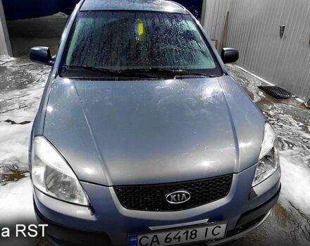Серый Киа Рио, объемом двигателя 1.4 л и пробегом 198 тыс. км за 3950 $, фото 3 на Automoto.ua