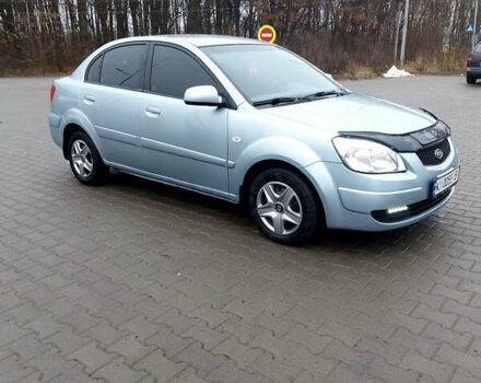 Серый Киа Рио, объемом двигателя 1.4 л и пробегом 224 тыс. км за 4900 $, фото 1 на Automoto.ua
