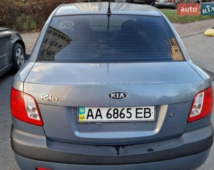 Серый Киа Рио, объемом двигателя 1.3 л и пробегом 156 тыс. км за 4200 $, фото 1 на Automoto.ua