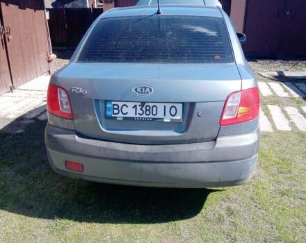 Серый Киа Рио, объемом двигателя 1.4 л и пробегом 184 тыс. км за 4300 $, фото 4 на Automoto.ua