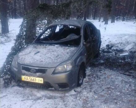 Серый Киа Рио, объемом двигателя 1.5 л и пробегом 350 тыс. км за 2300 $, фото 1 на Automoto.ua