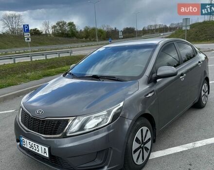 Серый Киа Рио, объемом двигателя 1.4 л и пробегом 155 тыс. км за 6700 $, фото 2 на Automoto.ua