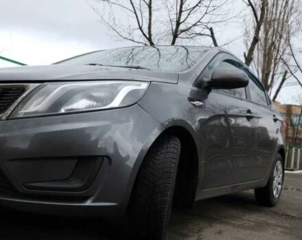 Серый Киа Рио, объемом двигателя 1.4 л и пробегом 141 тыс. км за 8500 $, фото 2 на Automoto.ua