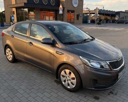 Серый Киа Рио, объемом двигателя 1.4 л и пробегом 117 тыс. км за 6600 $, фото 1 на Automoto.ua