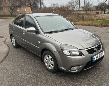 Серый Киа Рио, объемом двигателя 1.4 л и пробегом 135 тыс. км за 6999 $, фото 6 на Automoto.ua