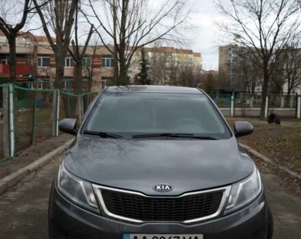 Серый Киа Рио, объемом двигателя 1.4 л и пробегом 141 тыс. км за 8500 $, фото 1 на Automoto.ua