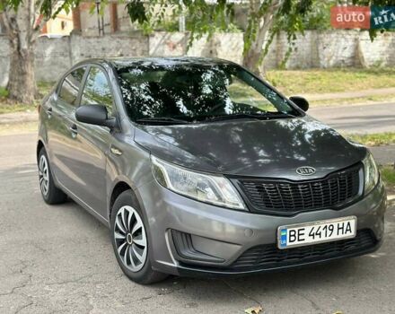 Серый Киа Рио, объемом двигателя 1.4 л и пробегом 190 тыс. км за 7100 $, фото 1 на Automoto.ua
