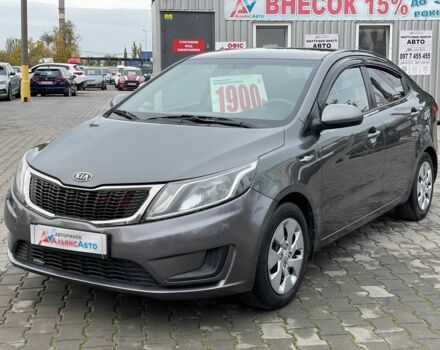 Серый Киа Рио, объемом двигателя 1.4 л и пробегом 158 тыс. км за 6300 $, фото 2 на Automoto.ua