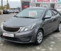 Серый Киа Рио, объемом двигателя 1.4 л и пробегом 158 тыс. км за 6300 $, фото 2 на Automoto.ua