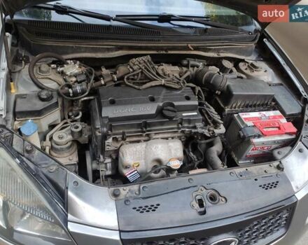Серый Киа Рио, объемом двигателя 1.4 л и пробегом 226 тыс. км за 5200 $, фото 15 на Automoto.ua