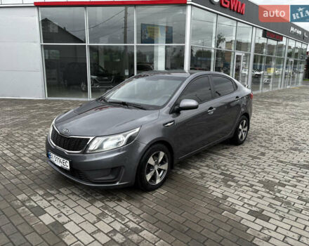 Серый Киа Рио, объемом двигателя 1.4 л и пробегом 174 тыс. км за 6200 $, фото 1 на Automoto.ua