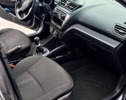 Серый Киа Рио, объемом двигателя 1.4 л и пробегом 243 тыс. км за 5700 $, фото 7 на Automoto.ua