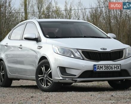 Серый Киа Рио, объемом двигателя 1.4 л и пробегом 247 тыс. км за 5800 $, фото 1 на Automoto.ua