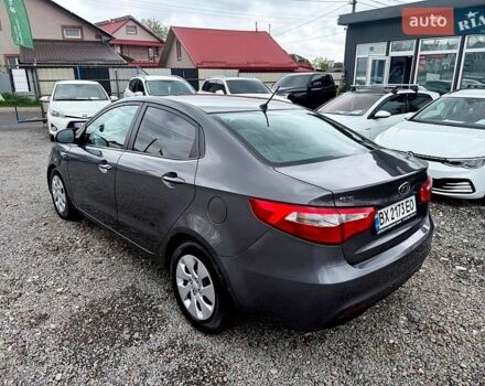 Серый Киа Рио, объемом двигателя 1.4 л и пробегом 168 тыс. км за 6300 $, фото 3 на Automoto.ua