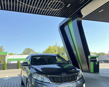 Серый Киа Рио, объемом двигателя 1.6 л и пробегом 101 тыс. км за 9900 $, фото 16 на Automoto.ua