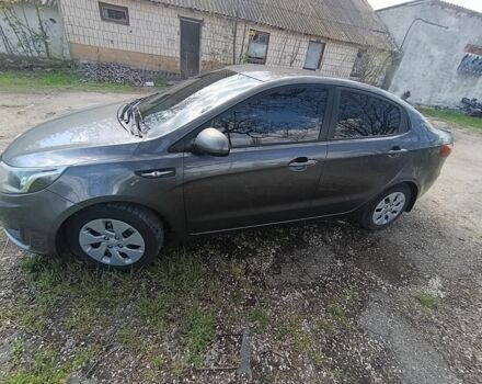 Серый Киа Рио, объемом двигателя 1.4 л и пробегом 170 тыс. км за 5496 $, фото 9 на Automoto.ua