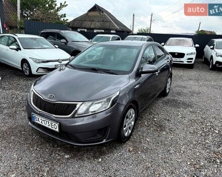 Серый Киа Рио, объемом двигателя 1.4 л и пробегом 168 тыс. км за 6300 $, фото 2 на Automoto.ua