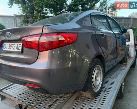 Серый Киа Рио, объемом двигателя 1.59 л и пробегом 110 тыс. км за 2990 $, фото 1 на Automoto.ua