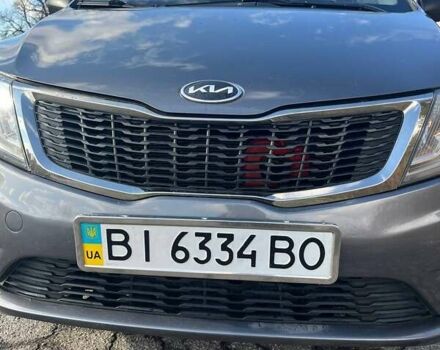 Серый Киа Рио, объемом двигателя 1.4 л и пробегом 190 тыс. км за 7000 $, фото 7 на Automoto.ua