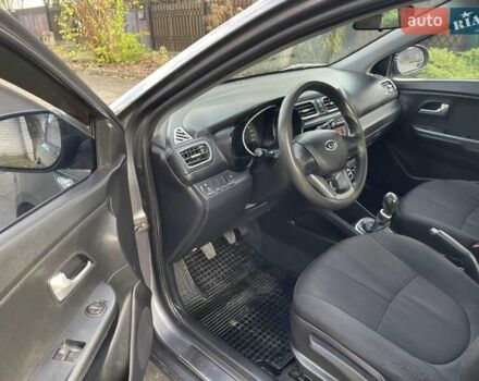 Серый Киа Рио, объемом двигателя 1.4 л и пробегом 171 тыс. км за 7300 $, фото 13 на Automoto.ua