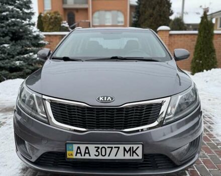 Серый Киа Рио, объемом двигателя 1.4 л и пробегом 82 тыс. км за 9200 $, фото 1 на Automoto.ua