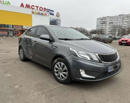 Серый Киа Рио, объемом двигателя 1.4 л и пробегом 223 тыс. км за 5650 $, фото 2 на Automoto.ua