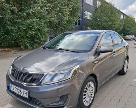 Серый Киа Рио, объемом двигателя 1.4 л и пробегом 131 тыс. км за 7900 $, фото 1 на Automoto.ua